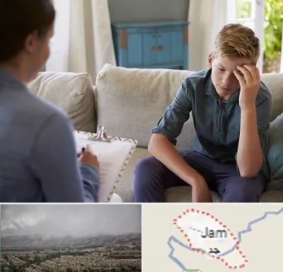 روانشناس نوجوان در جم