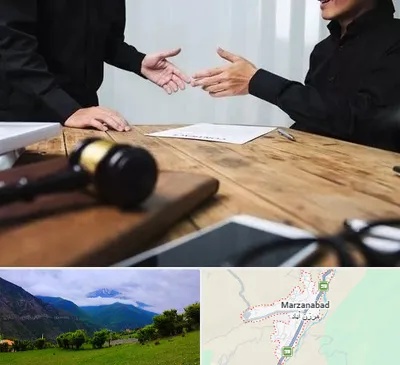 وکیل شرکت در مرزن آباد