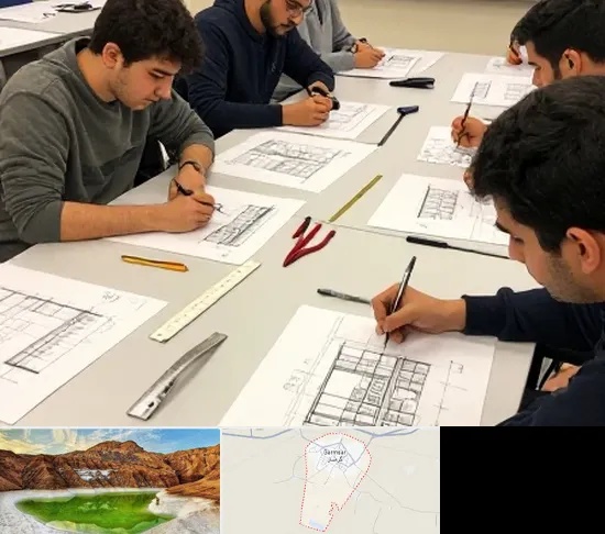 کلاس آمادگی آزمون طراحی معماری در گرمسار