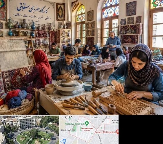 آموزشگاه صنایع دستی در جهانشهر کرج