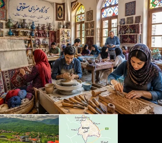 آموزشگاه صنایع دستی در آمل