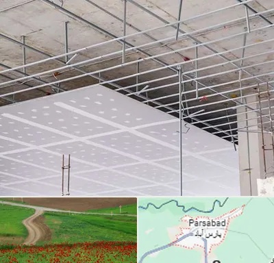 سقف کاذب در پارس آباد