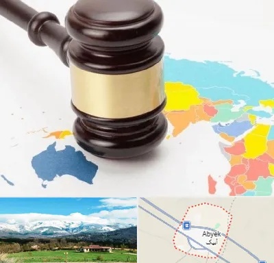 وکیل بین المللی در آبیک