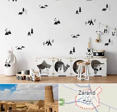 فروش استیکر دیواری در زرند