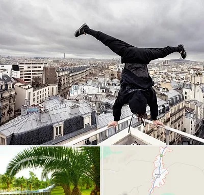 باشگاه پارکور در کهنوج