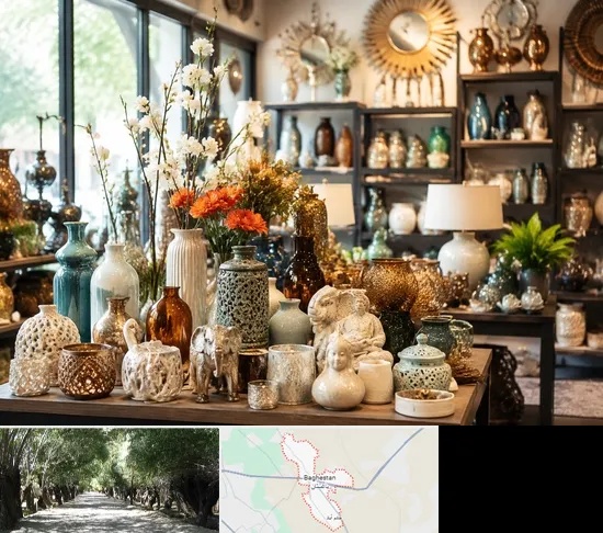 عمده فروشی وسایل دکوری و تزیینی در باغستان