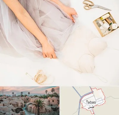 آموزش دوخت لباس عروس در طبس