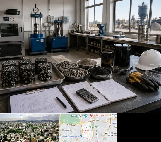 آموزش کارشناس فنی، تولید و اجرای آسفالت در گیشا