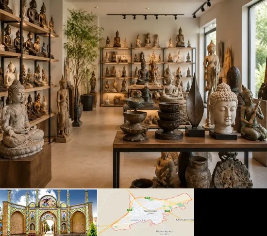مجسمه فروشی در سمنان