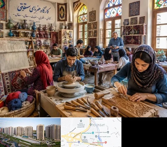 آموزشگاه صنایع دستی در المپیک