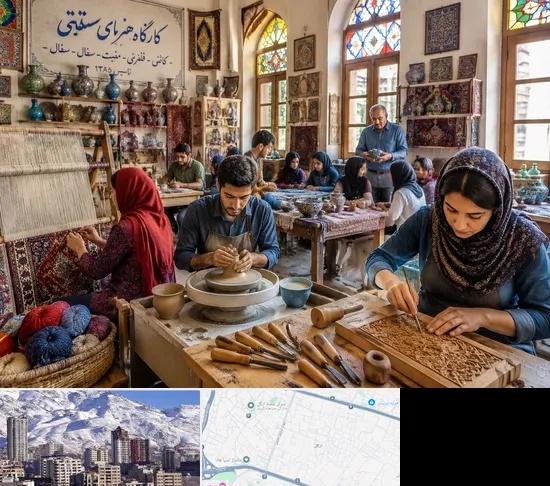 آموزشگاه صنایع دستی در ازگل
