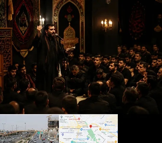 مداح در بلوار توس مشهد