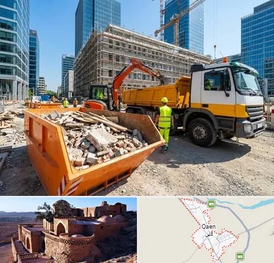 حمل نخاله ساختمانی در قائن