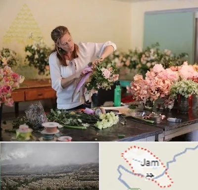کلاس گل آرایی در جم