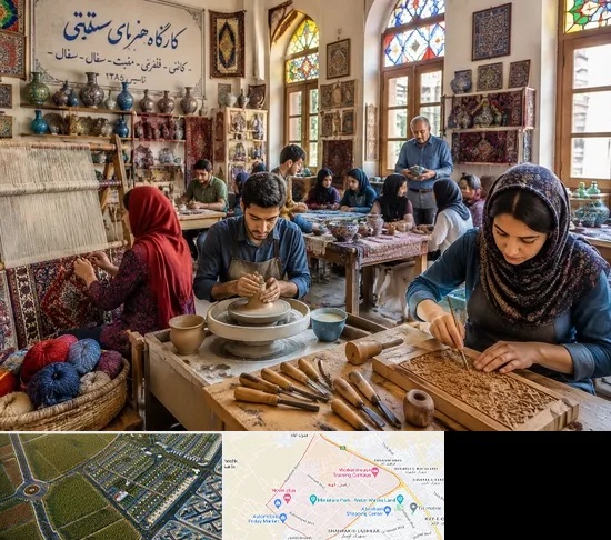 آموزشگاه صنایع دستی در الهیه مشهد