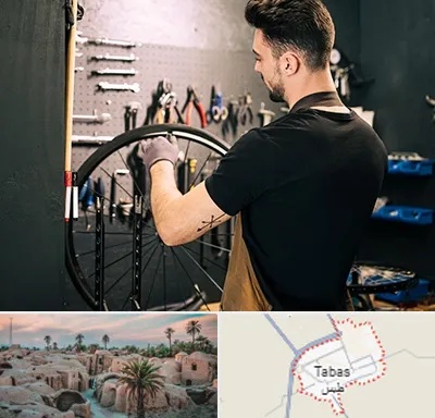 تعمیرکار دوچرخه در طبس
