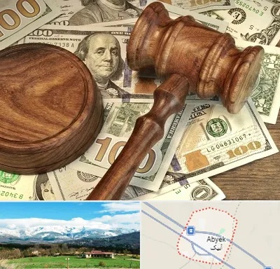 وکیل امور مالی در آبیک