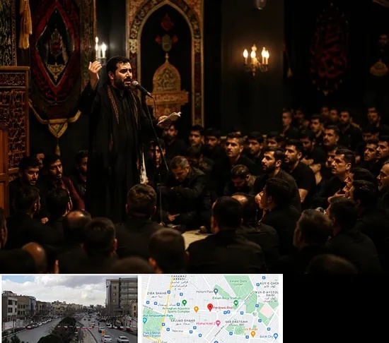 مداح در بلوار فردوسی مشهد