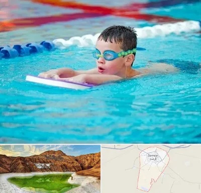کلاس شنا برای کودکان در گرمسار
