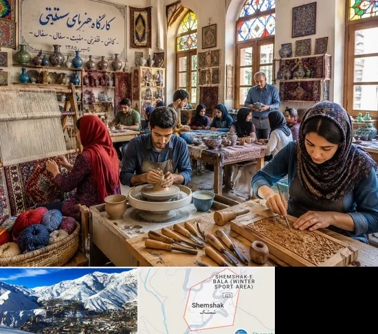آموزشگاه صنایع دستی در شمشک