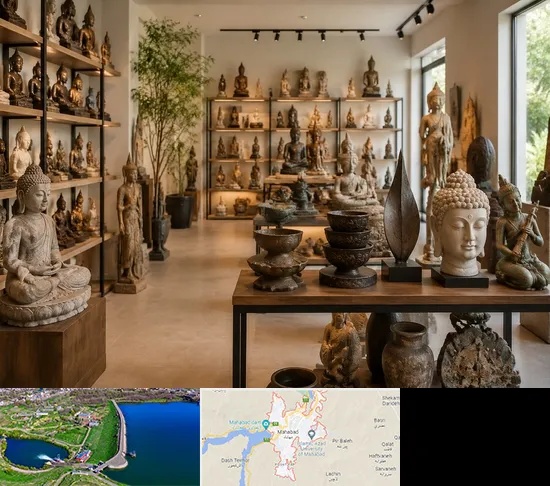 مجسمه فروشی در مهاباد
