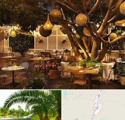 رستوران رو باز در کهنوج