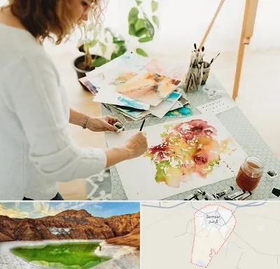 آموزشگاه آبرنگ در گرمسار