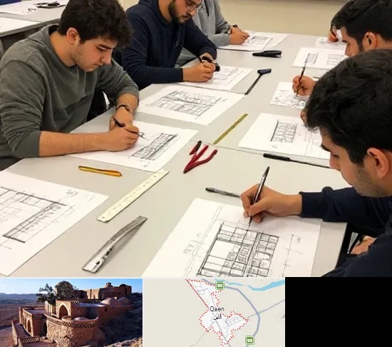 کلاس آمادگی آزمون طراحی معماری در قائن