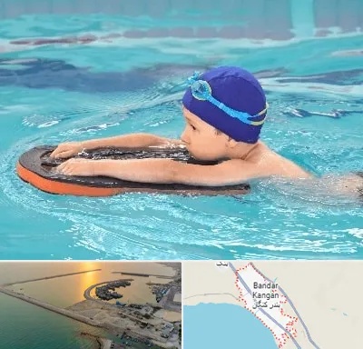 کلاس شنا در بندر کنگان