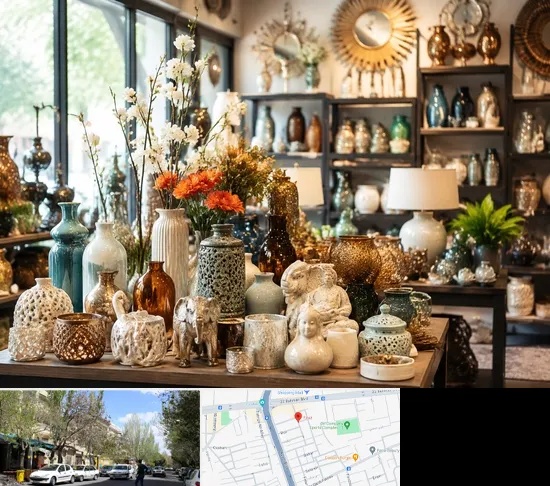 عمده فروشی وسایل دکوری و تزیینی در کوی فیروز تبریز