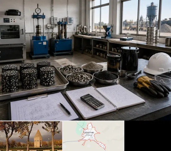 آموزش کارشناس فنی، تولید و اجرای آسفالت در تویسرکان
