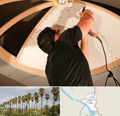 نصاب سقف کاذب در جیرفت