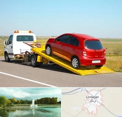 یدک کش خودرو در لردگان