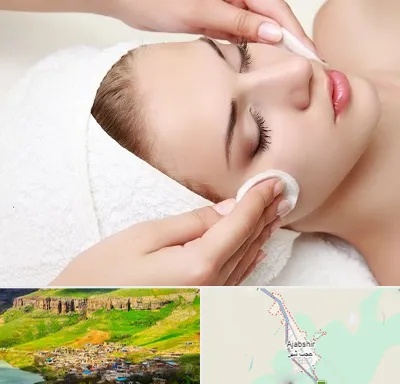 پاکسازی صورت در عجب شیر