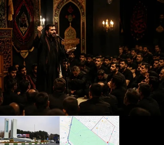 مداح در بلوار فلسیطین مشهد