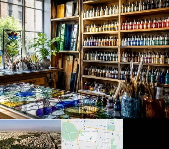 فروشگاه لوازم ویترای در نازی آباد