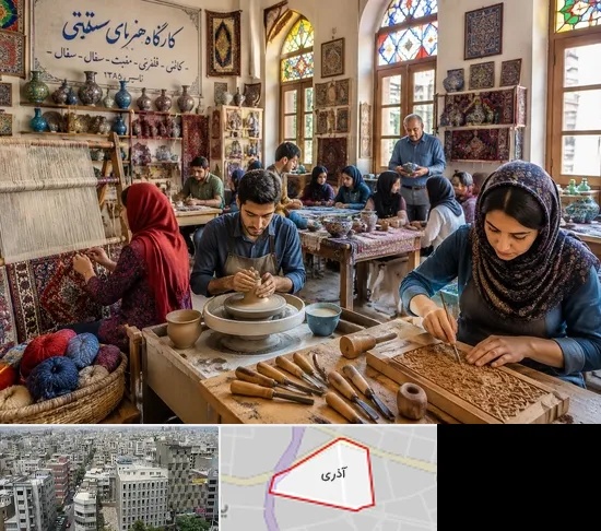 آموزشگاه صنایع دستی در آذری