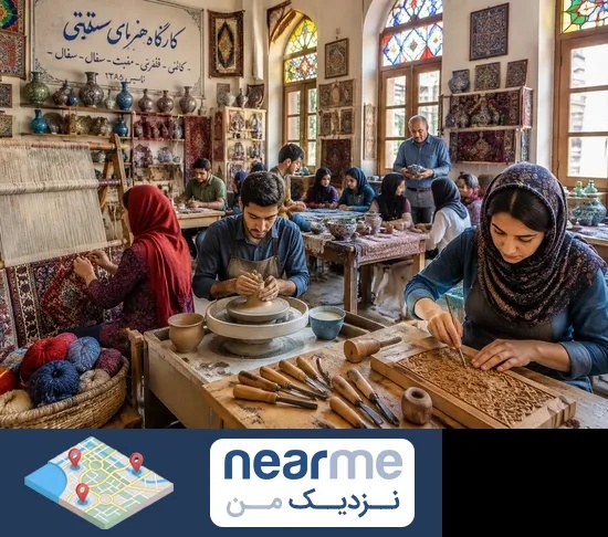آموزشگاه صنایع دستی در نزدیک من
