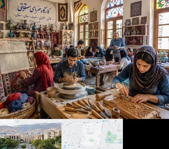 آموزشگاه صنایع دستی در خانی آباد