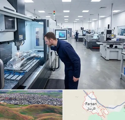 تراشکاری در فارسان