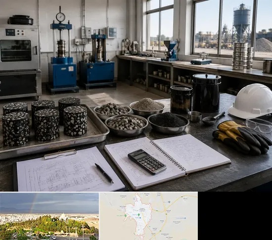 آموزش کارشناس فنی، تولید و اجرای آسفالت در تربت حیدریه