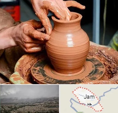 آموزشگاه سفالگری در جم