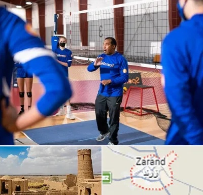 مربی والیبال در زرند