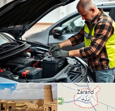 امداد باتری در زرند