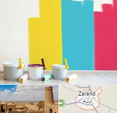 فروش رنگ اکلیریک در زرند
