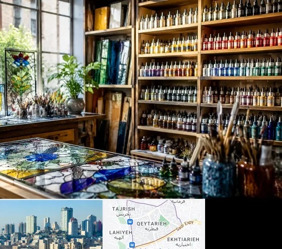 فروشگاه لوازم ویترای در قیطریه