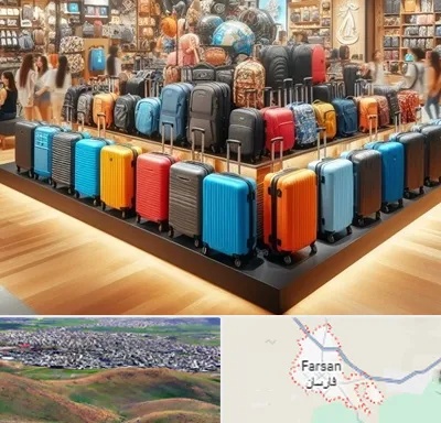 فروشگاه کیف و چمدان در فارسان