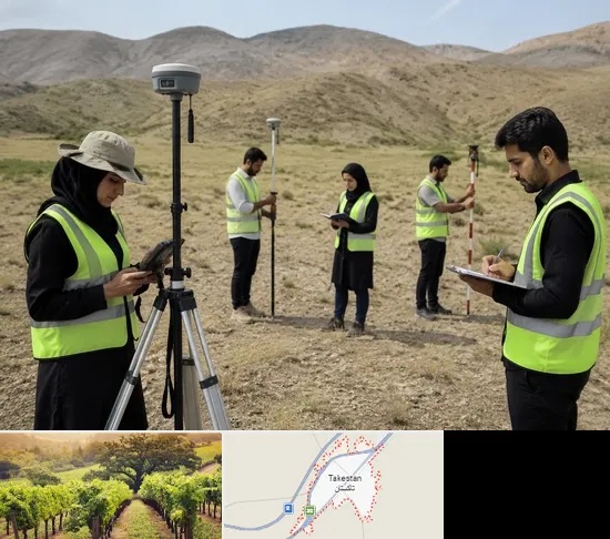 آموزش جامع نقشه برداری زمینی GPS در تاکستان