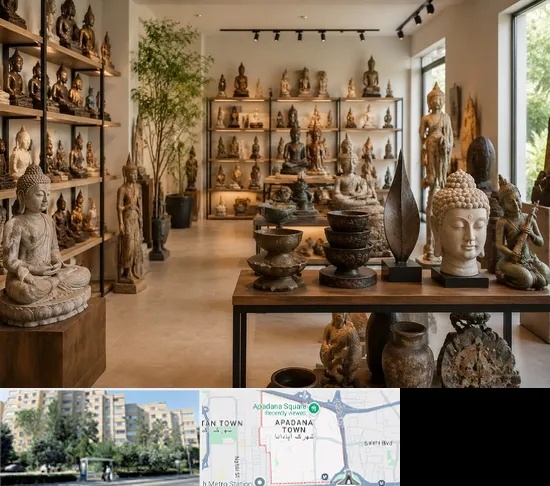 مجسمه فروشی در آپادانا
