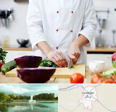 تهیه غذا در لردگان
